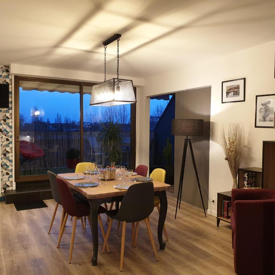 Coeur De Troyes T4 Terrasse 5Eme Etage Centre Ville Wifi Parking Εξωτερικό φωτογραφία