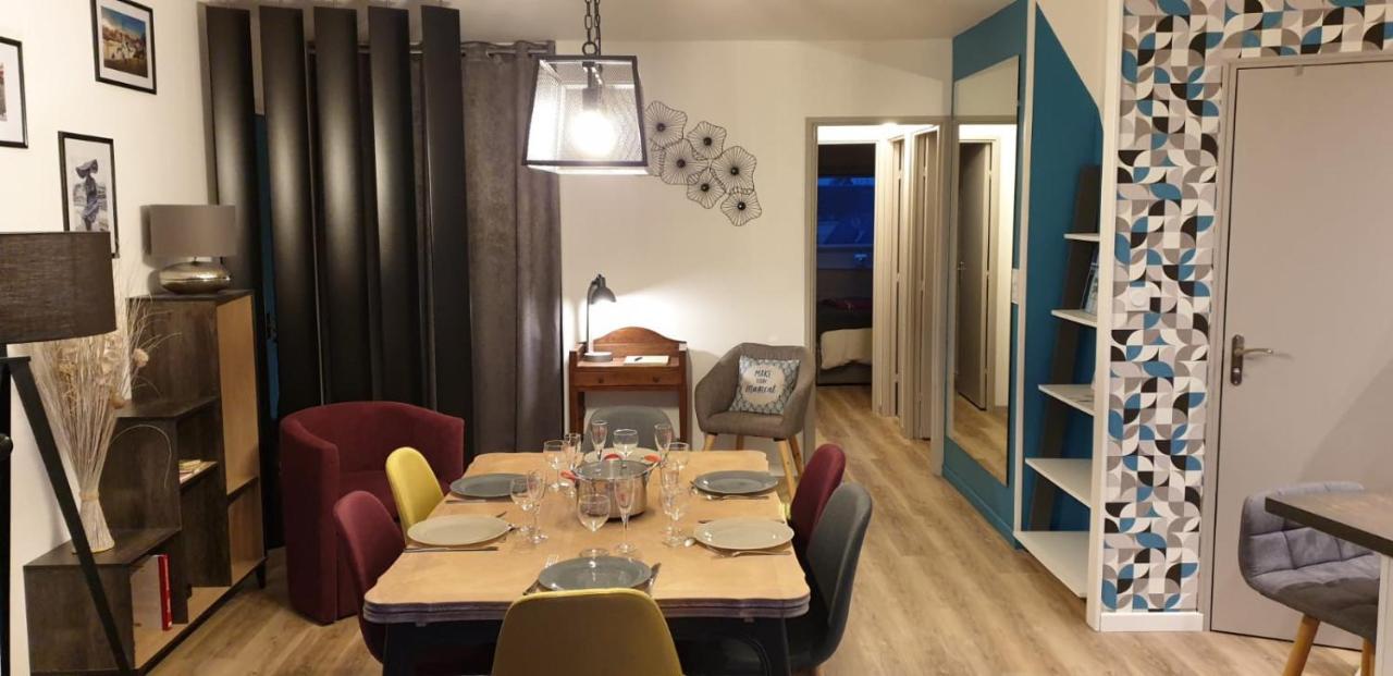 Coeur De Troyes T4 Terrasse 5Eme Etage Centre Ville Wifi Parking Εξωτερικό φωτογραφία